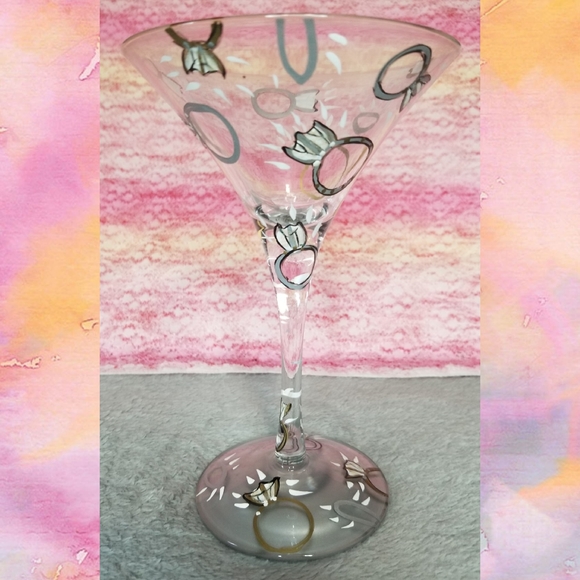 Lolita martini glass "wedding tini" - Picture 1 of 3